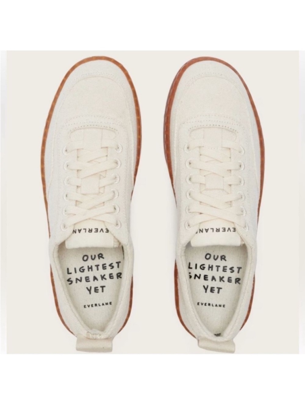 Everlane Shoes 6 Tread-Bare Sneakers Canvas - Picture 4 of 12